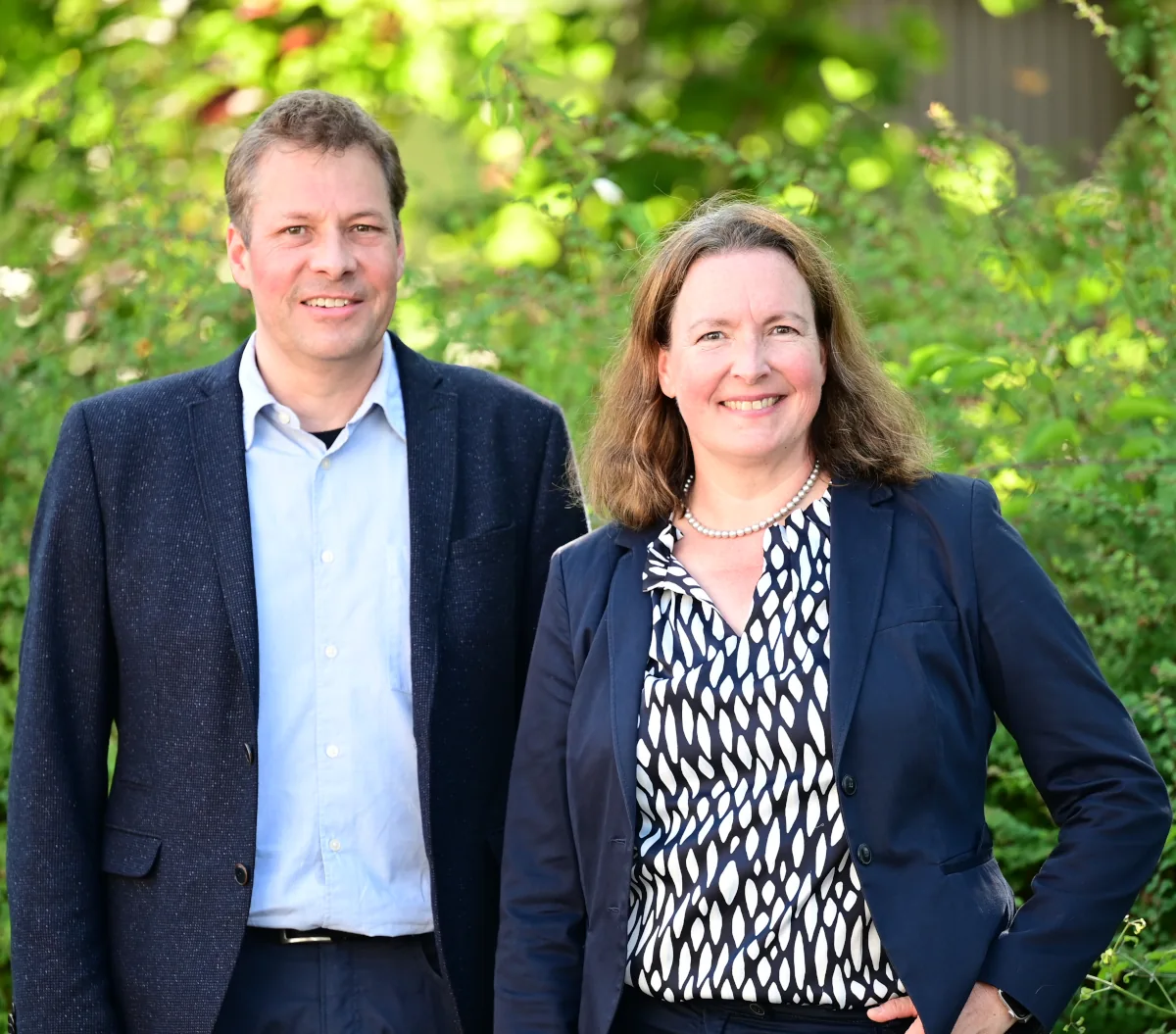 Sandra Weber und Andreas Hahn, Inhaber von Franz Hahn Immobilien